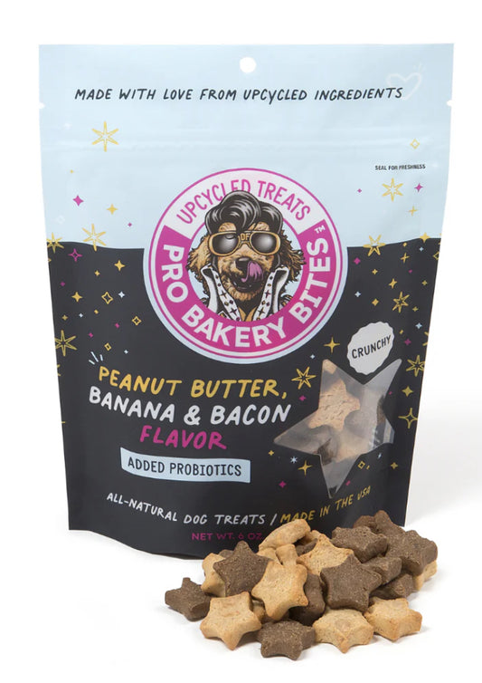 Pro Bakery Bites Crunchy - Peanut Butter Banana & Bacon 6oz