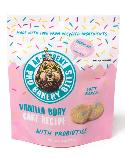 Pro Bakery Bites Soft Baked - Vanilla Bday Cake Recipe 2oz