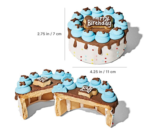 Blue Birthday Cake( 72 hr notice)