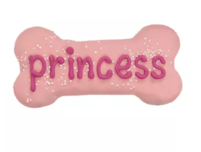 Princess" Decorated Cookie Dog Treat 2.26 oz